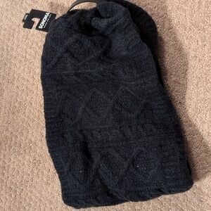 Sonoma Black Cowl Scarf NWT